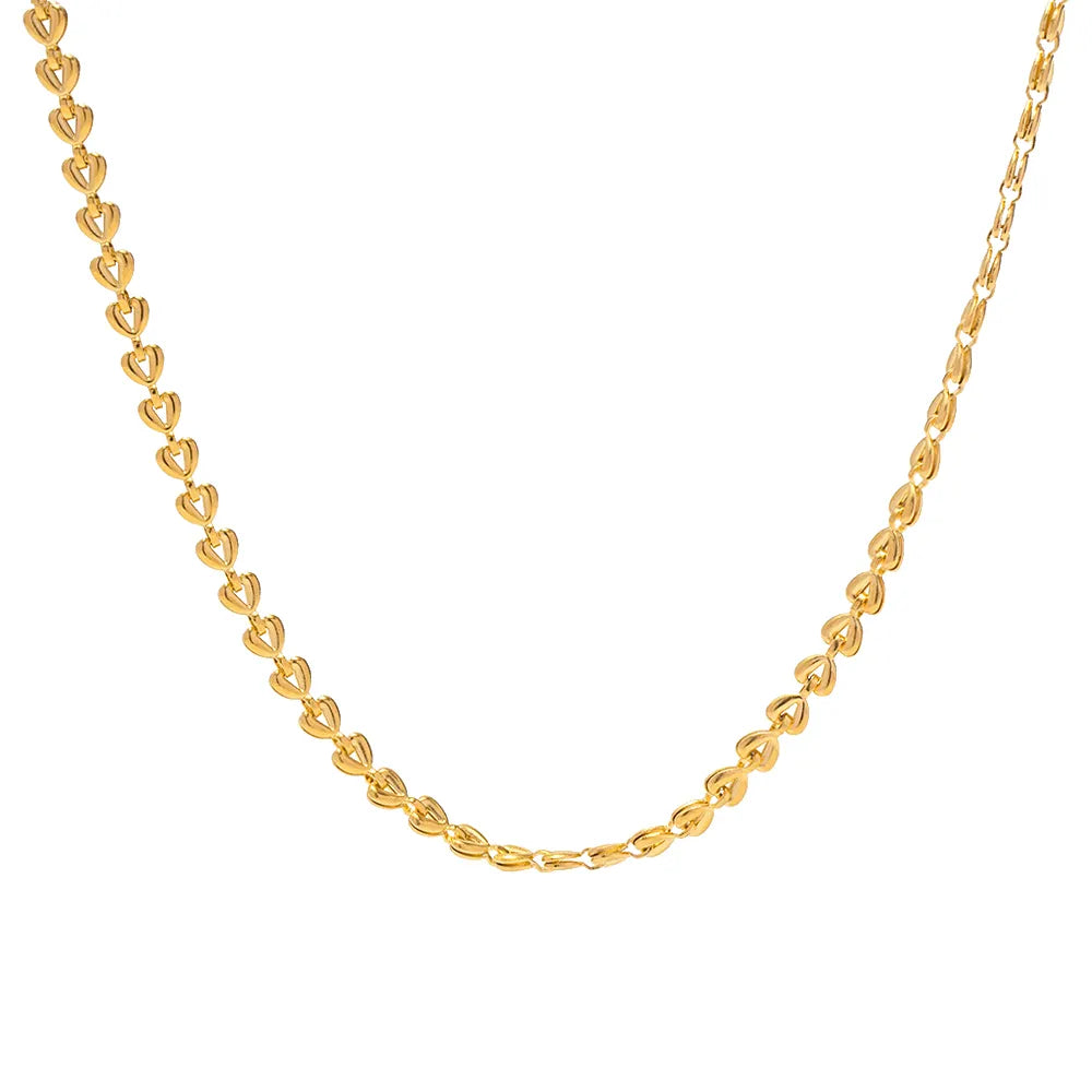 Sweetheart Gold Necklace - Shvetah