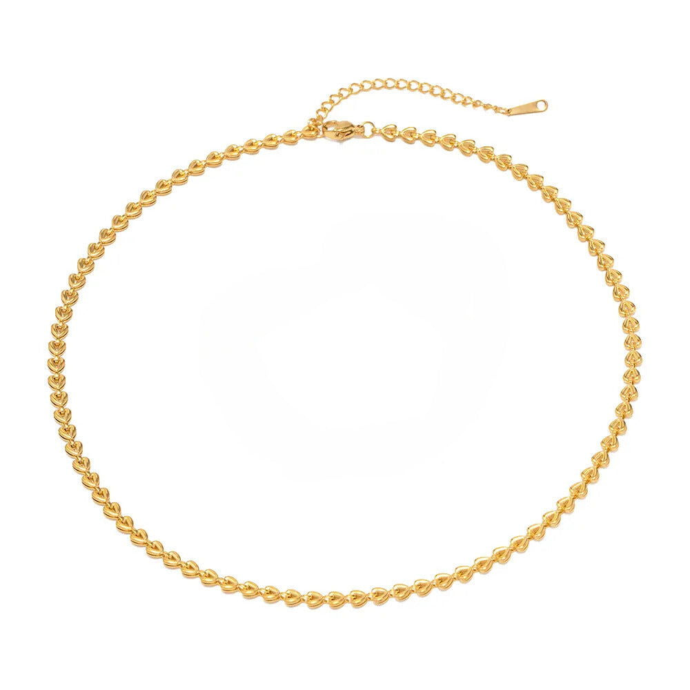Sweetheart Gold Necklace - Shvetah