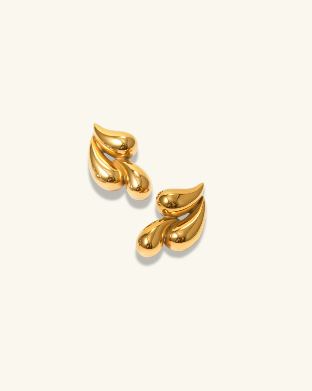 Triple Waterdrop Earrings - Shvetah