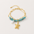 Turquoise Turtle Bracelet