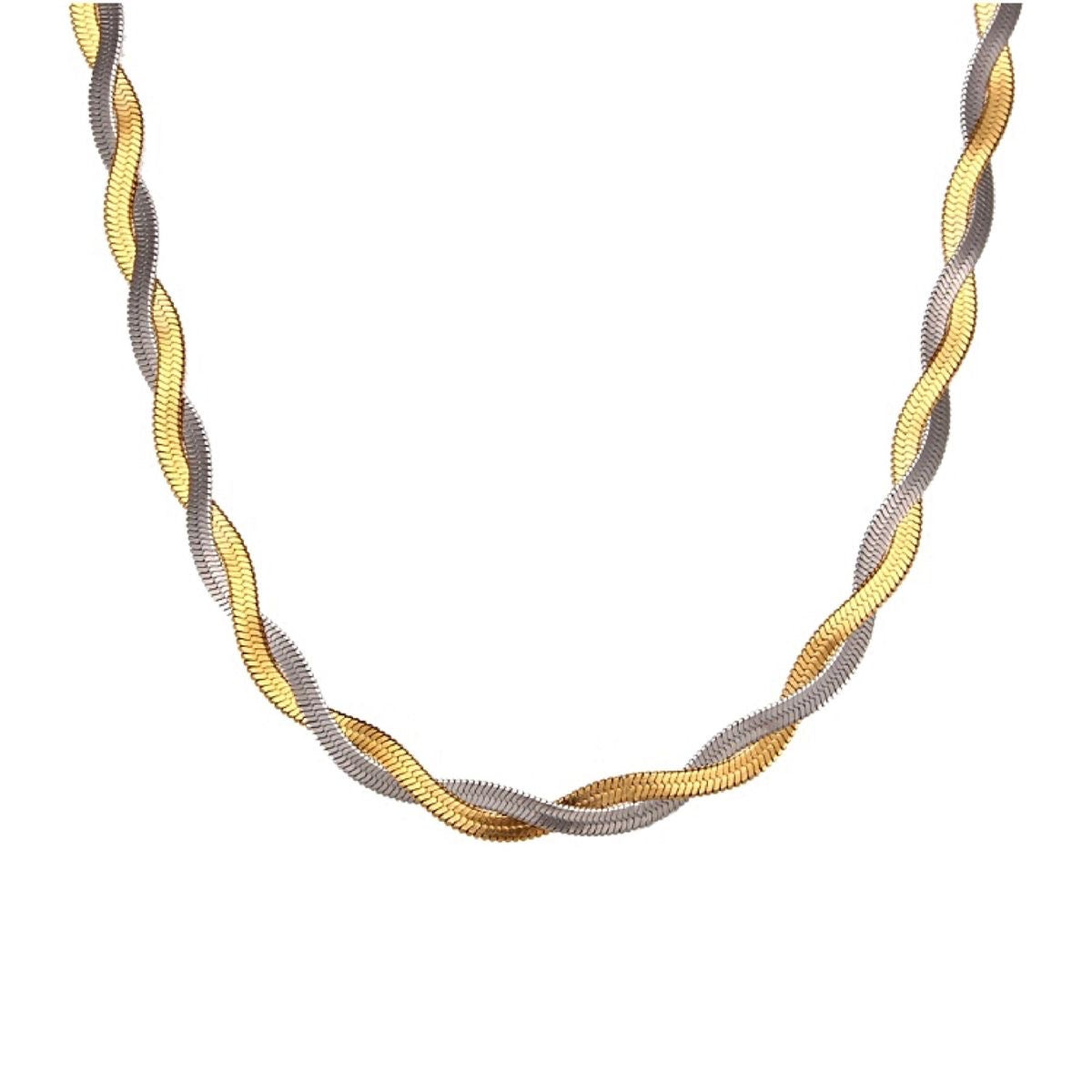Two Toned Brooklyn Necklace - Shvetah