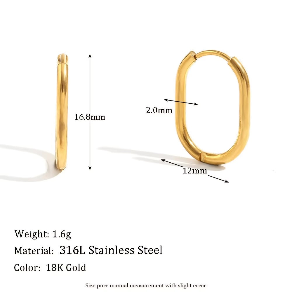 U-Shaped Hoops - Shvetah