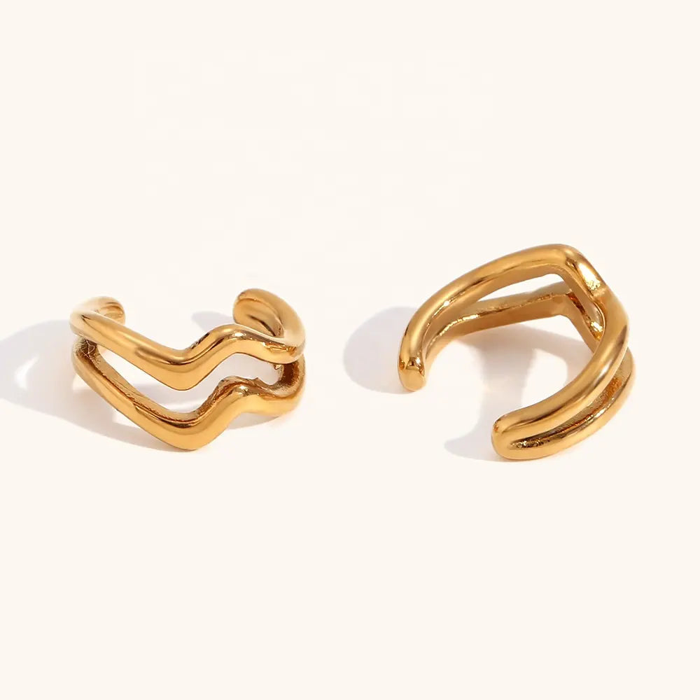 Wave Ear Cuff - Shvetah