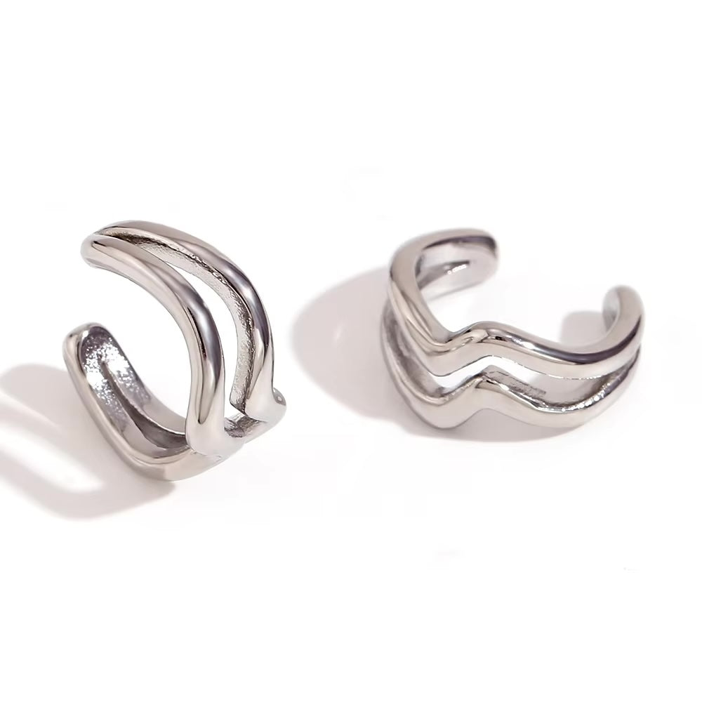 Wave Ear Cuff - Shvetah