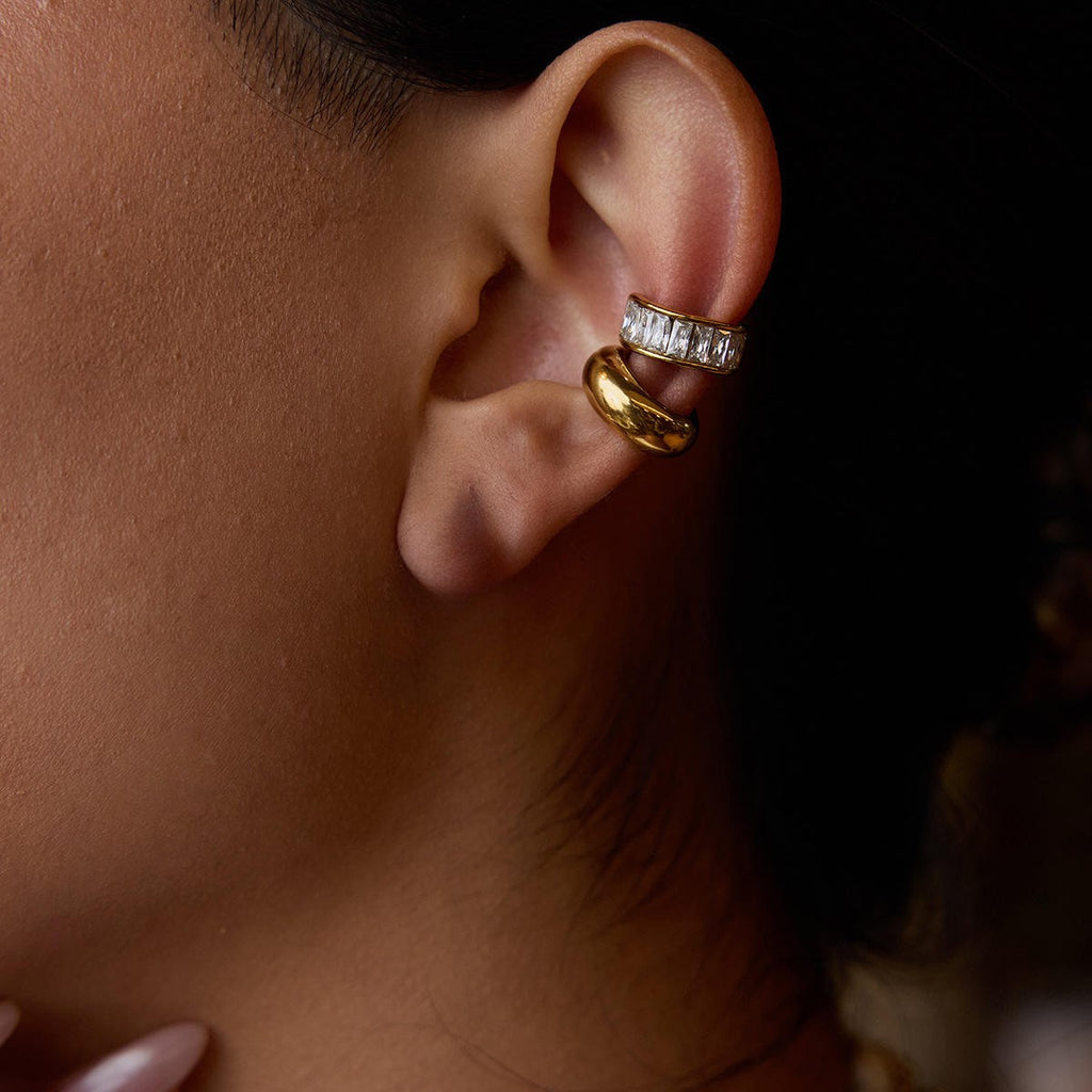 Cleo Baguette Ear Cuff