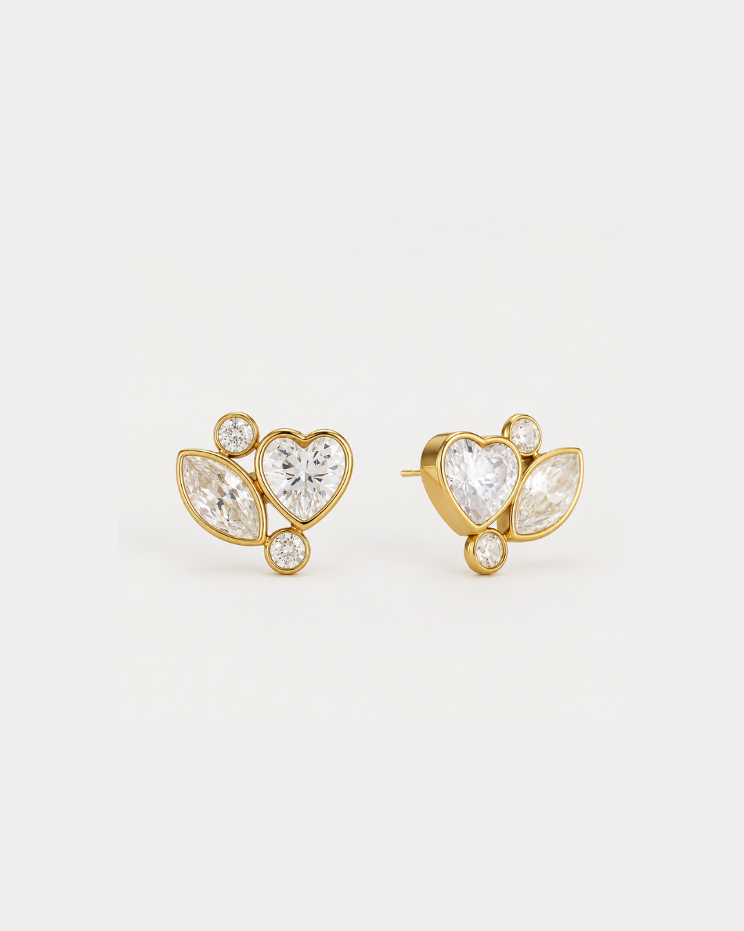 Heart Stud Earring