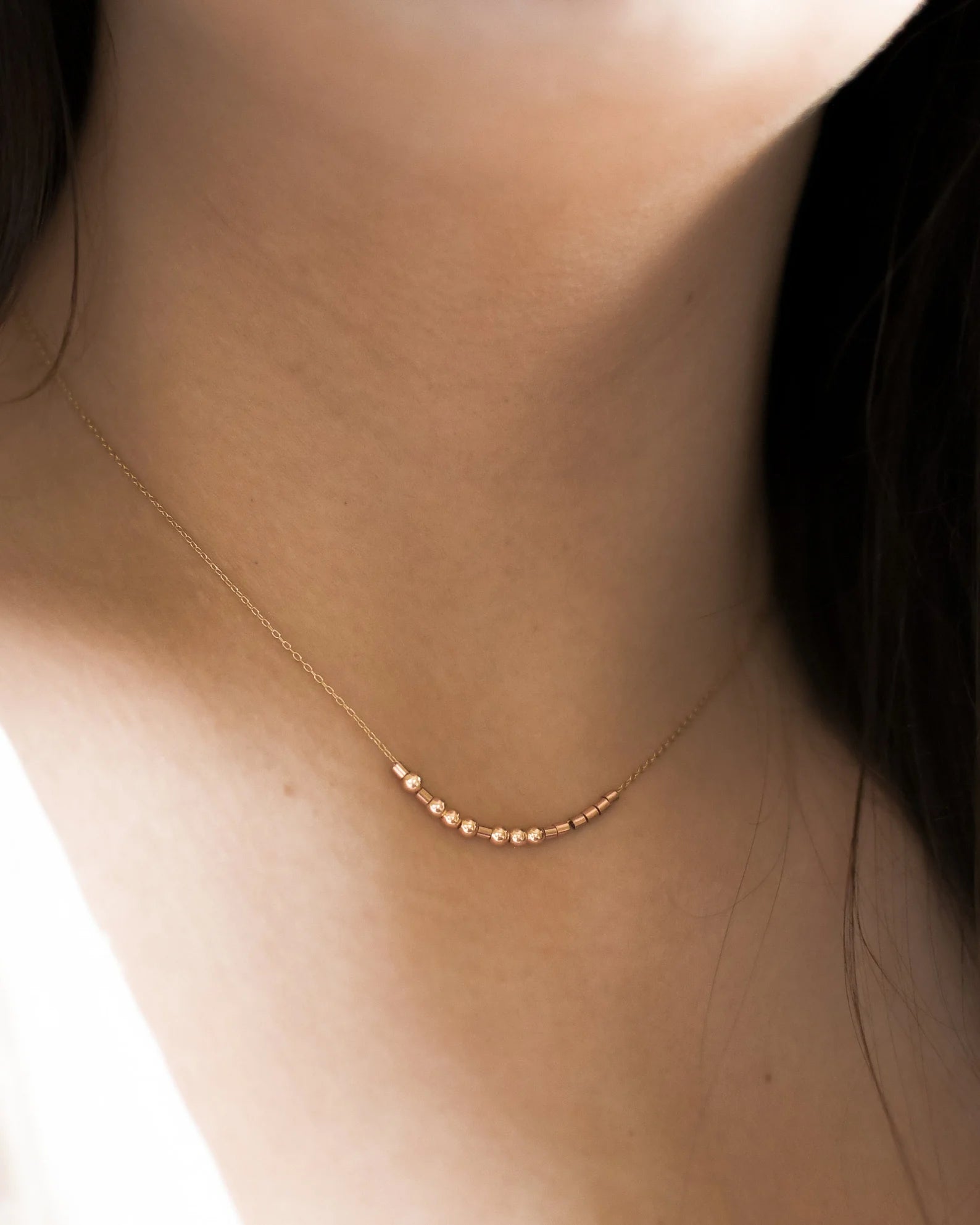 Morse Code Necklace