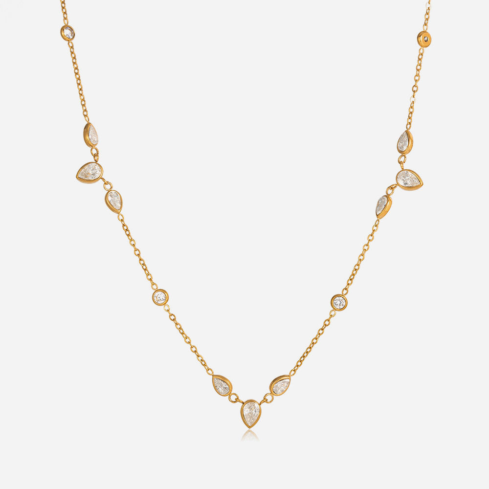 Inaya Floral Chain Necklace