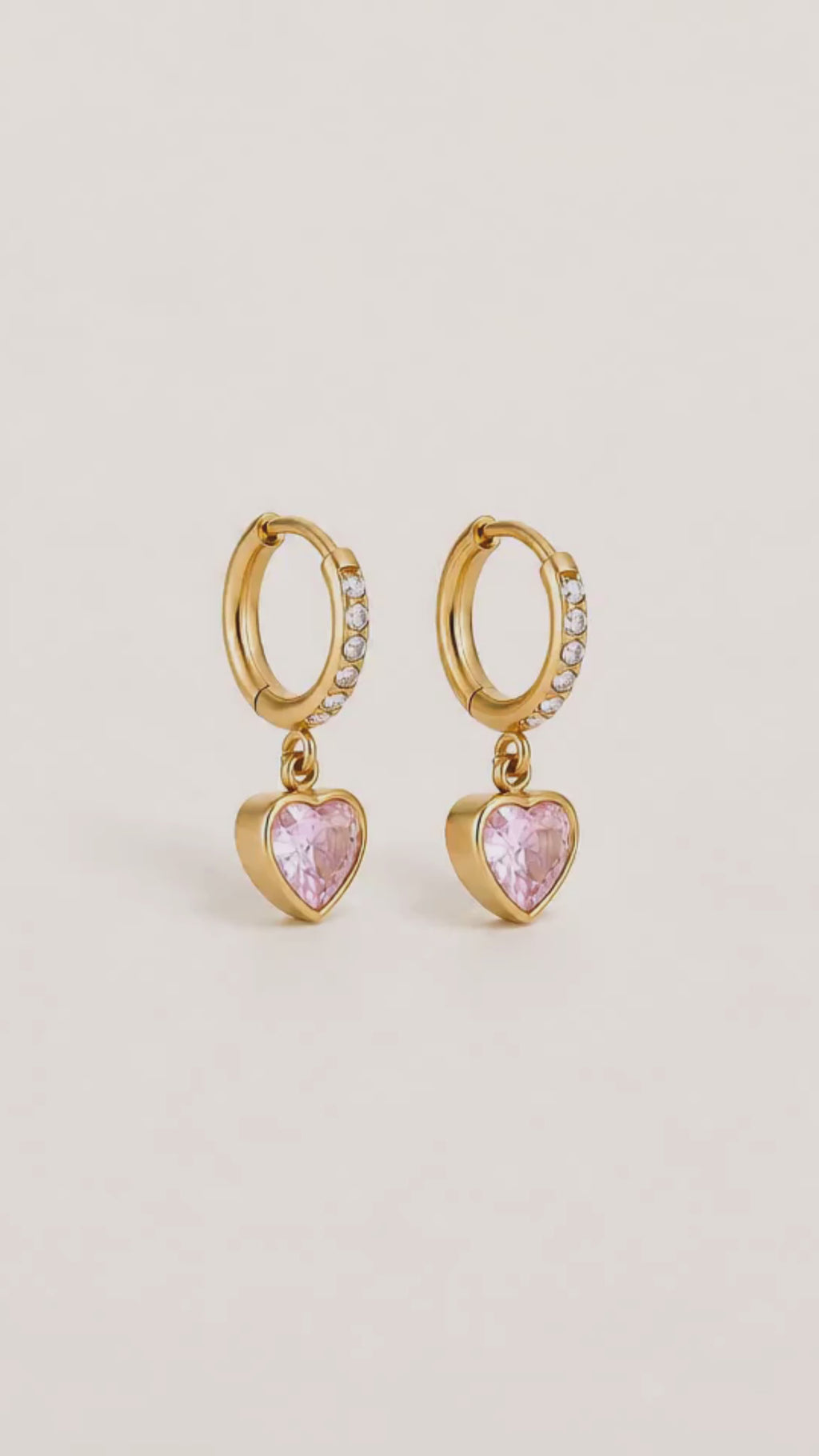 Ruby Heart Drops