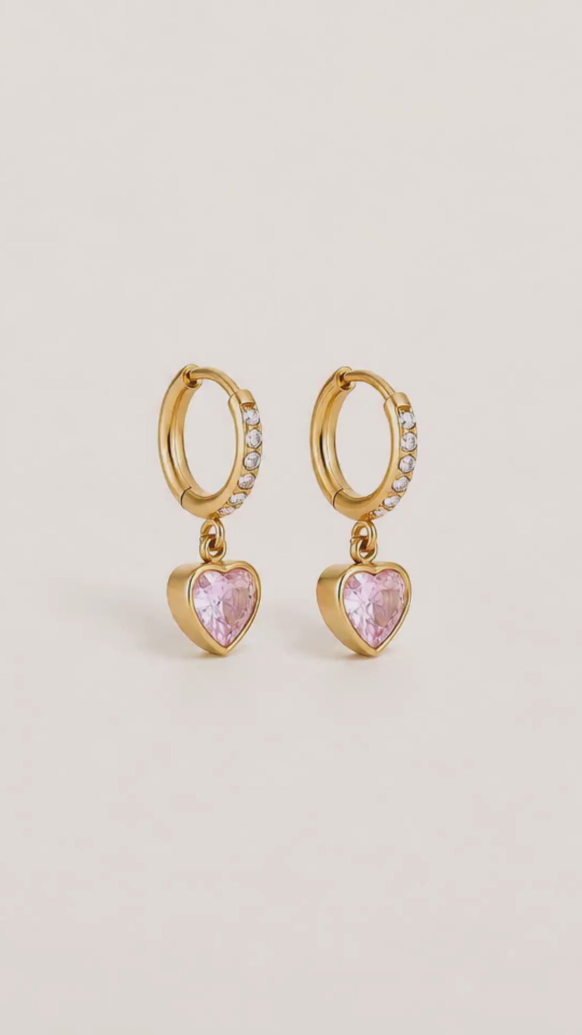 Ruby Heart Drops