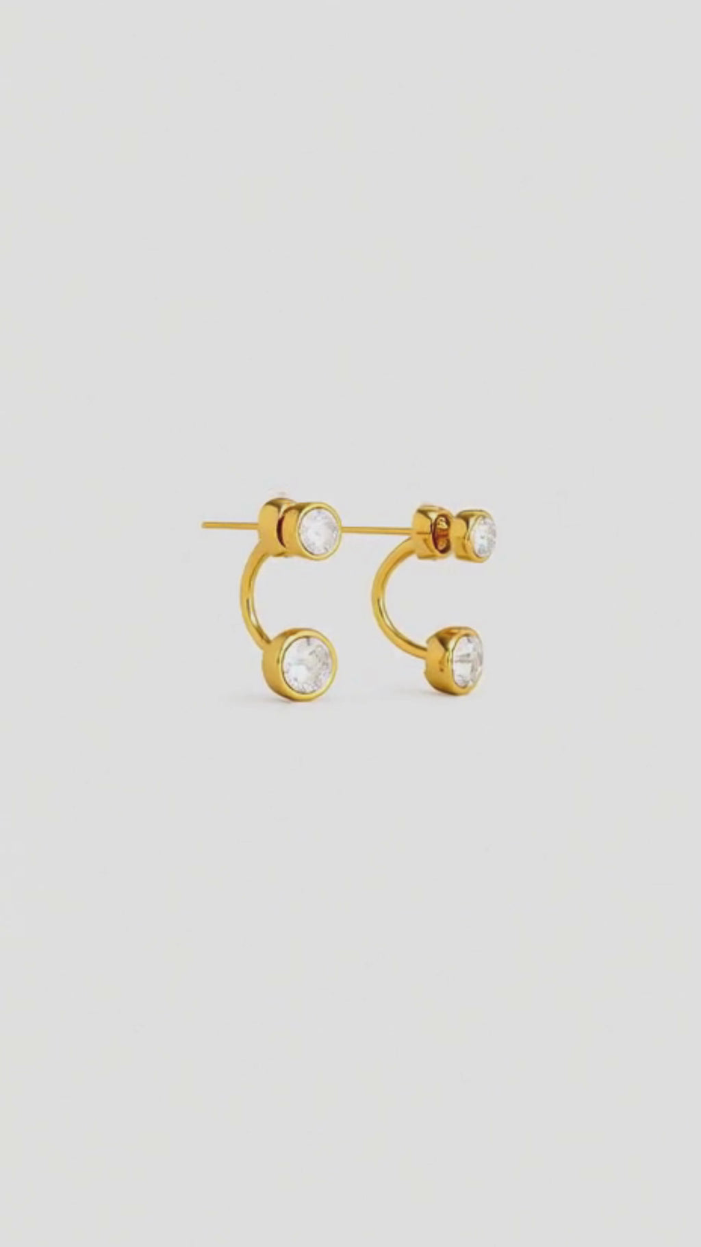 Aster Double Drop Earrings