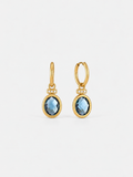 Siena Blue Drop Earrings
