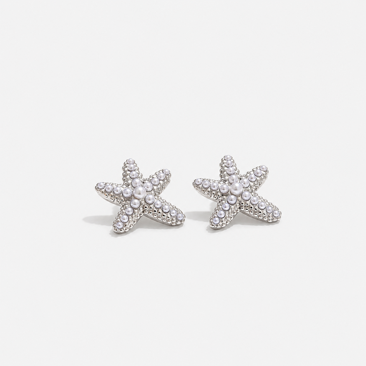 Starfish Pearl Studs